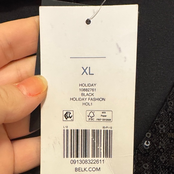 The Limited Black Sequin Dress - Picture 9 of 9